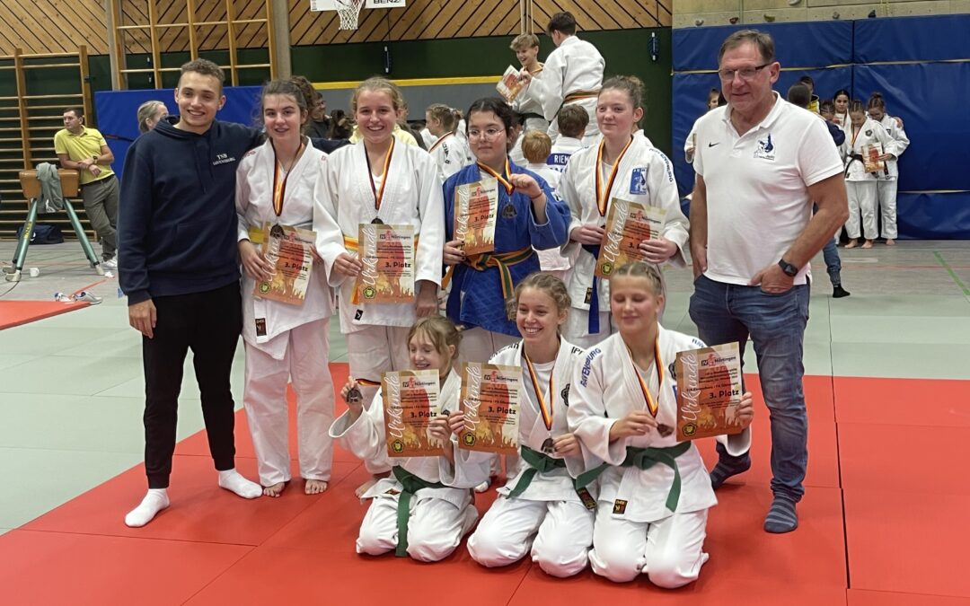 Judo: 3. Platz bei den Landesmeisterschaften U15 Weiblich